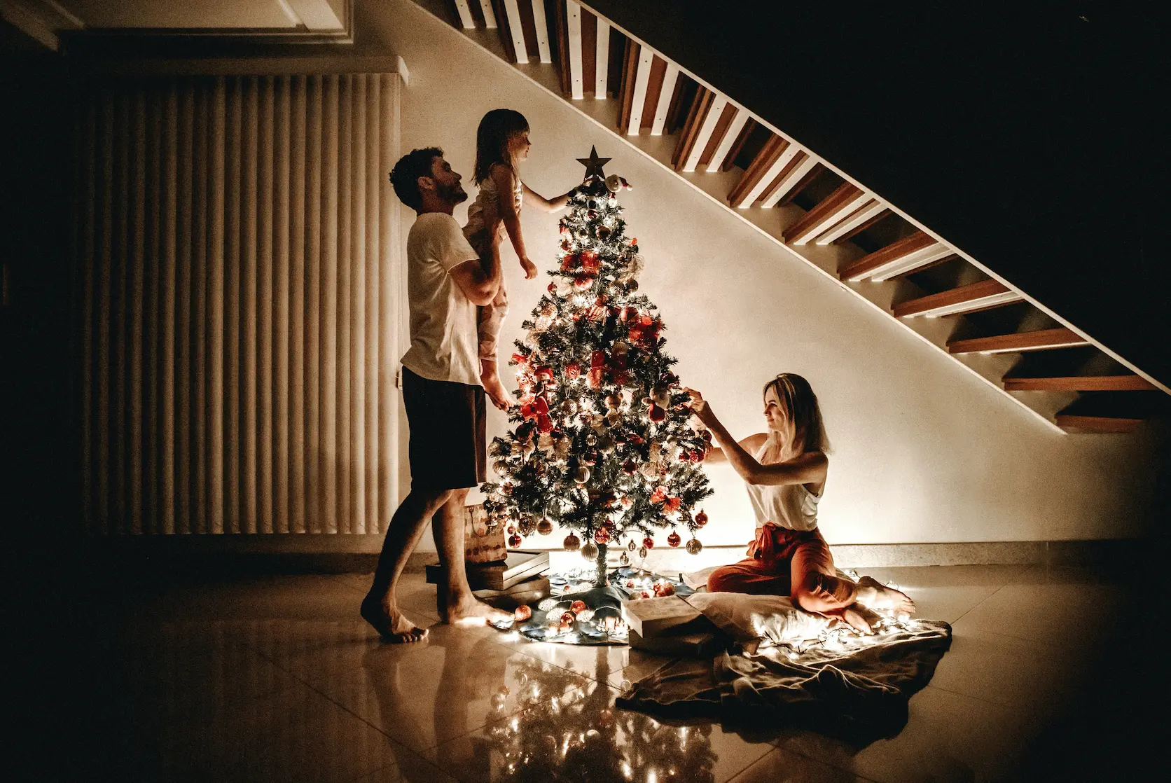 Christmas Tree Family